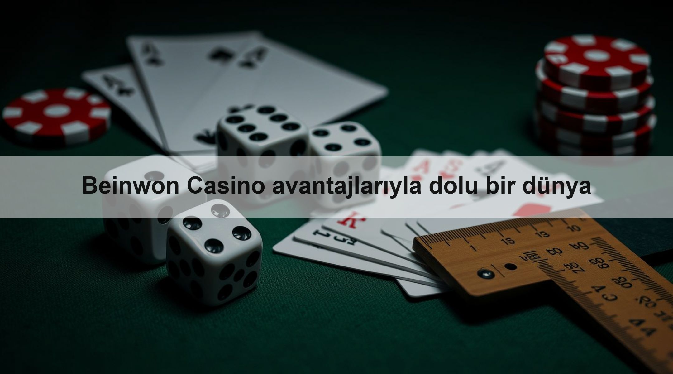 Beinwon Casino avantajlarıyla dolu bir dünya