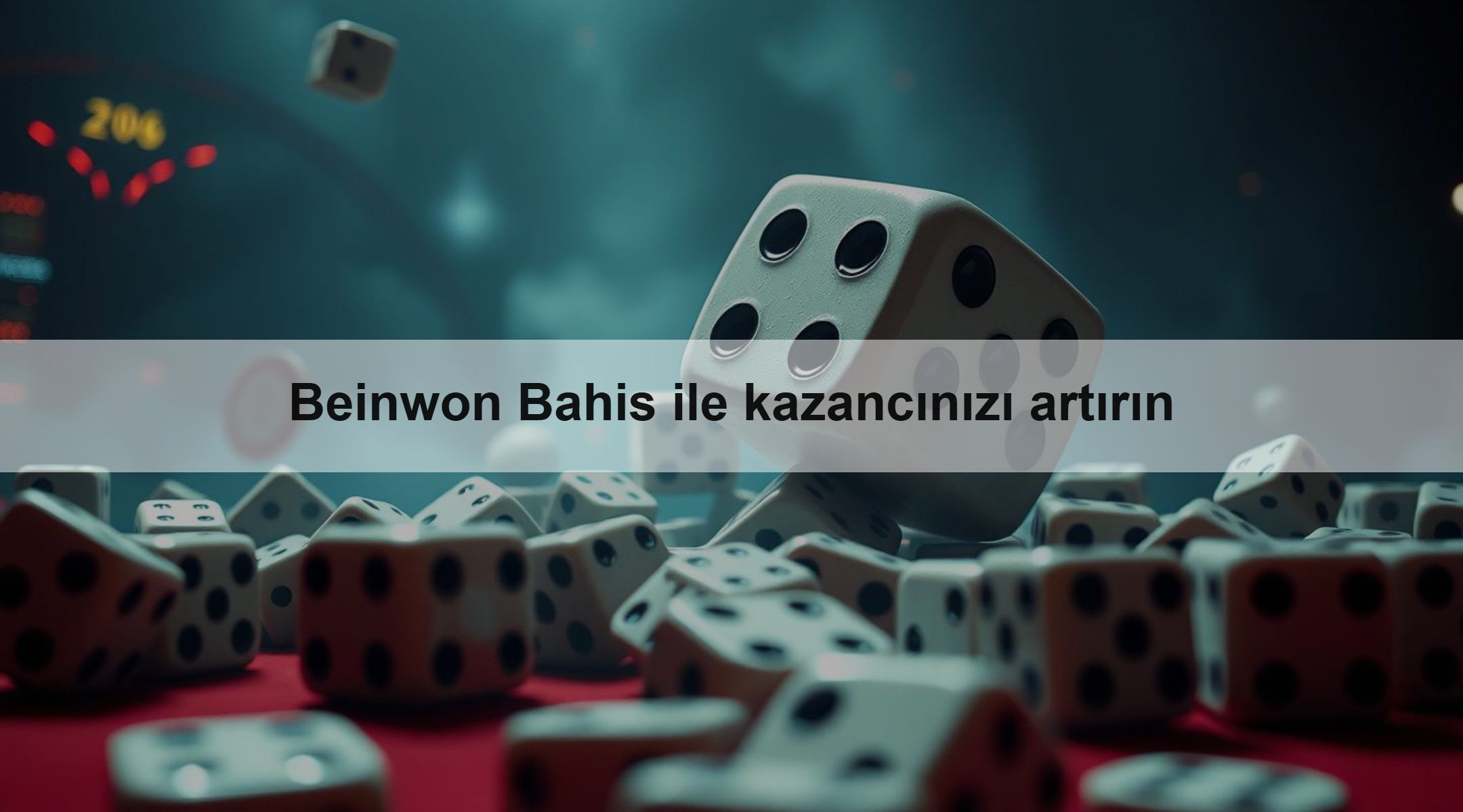 Beinwon Bahis ile kazancınızı artırın 1 Beinwon Bahis ile kazancınızı artırın